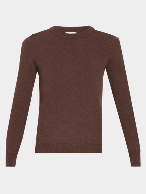 Brunello Cucinelli Cashmere Rib Crewneck Sweater