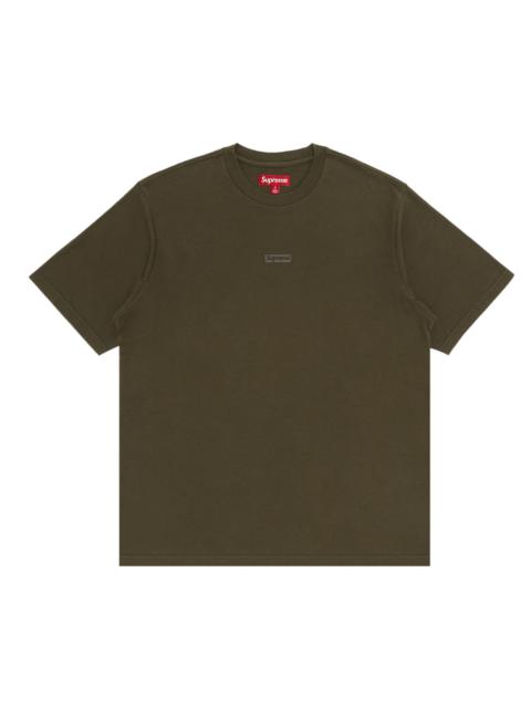Supreme 최고 고밀도 작은 상자 Short-Sleeve 최고 '빛 올리브 이름 *