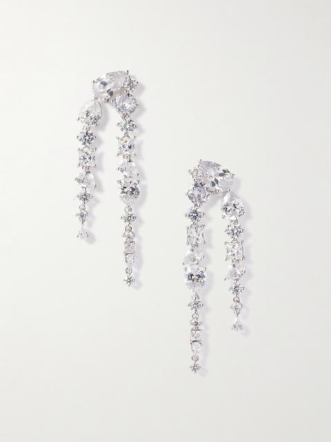 Completedworks Corus Recycled Silver Cubic Zirconia Earrings