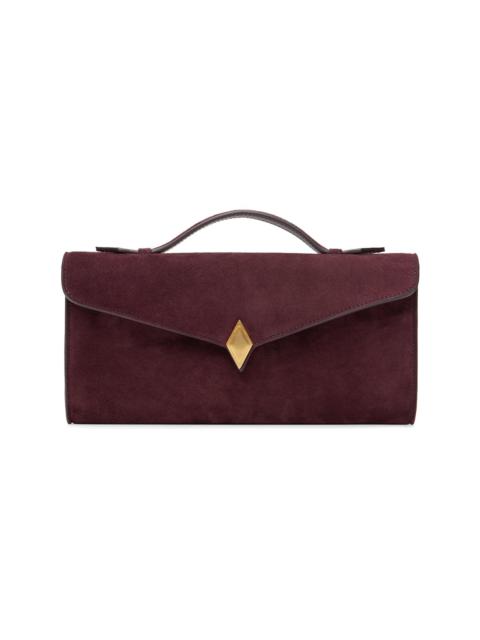 MÉTIER Burgundy Edge Clutch