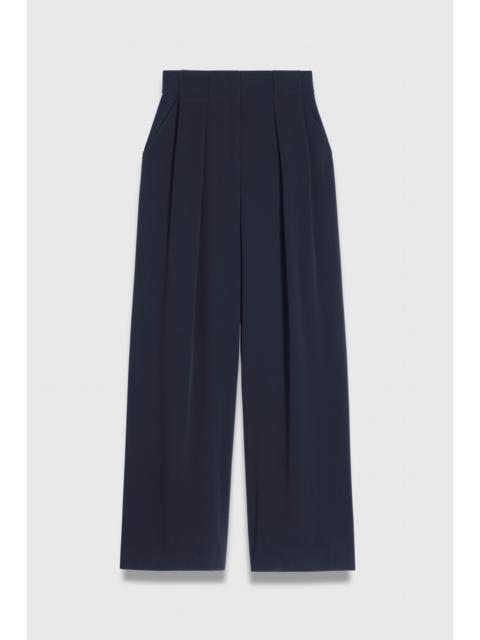 THE FOLD Clever Crepe Lyon Palazzo Trousers