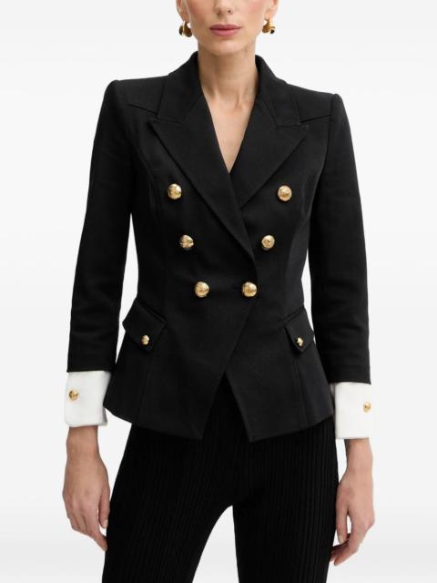 ELISABETTA FRANCHI double-breasted button-embellished jacket