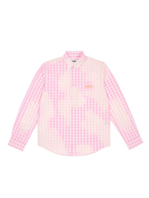 PALACE BLEACHED OUT SHIRT PINK