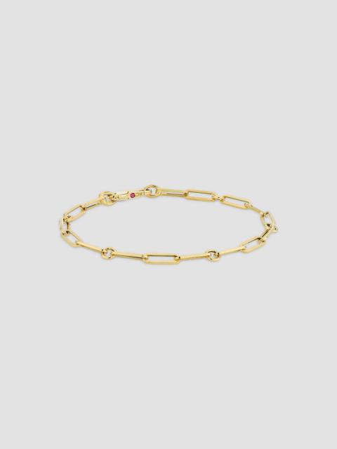 ROBERTO COIN Women's Tiny Treasures 18K Yellow Gold Paper Clip Chain Bracelet - Yellow Gold