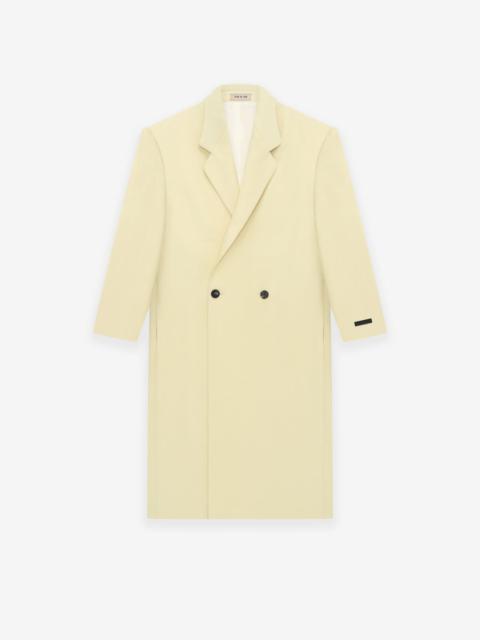 Fear of God Wool Gabardine Double Breasted Overcoat