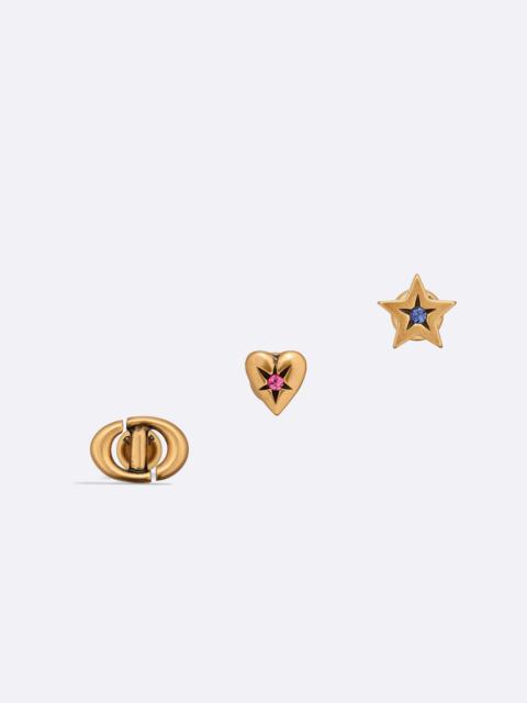 Dior Lucky Charms Set of Stud Earrings