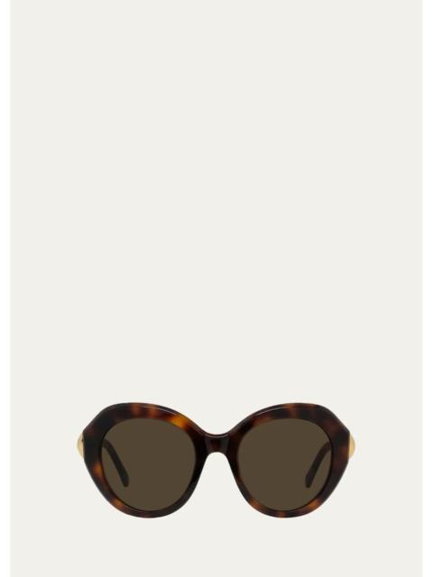 Loewe Coil 52MM Geometric Sunglasses