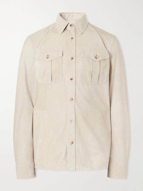 Ralph Lauren Suede Overshirt