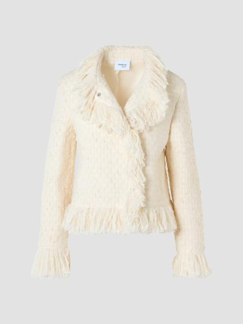 AKRIS Women's Bouclé Tweed Wool-Blend Jacket - Winter White