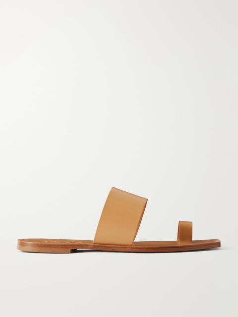 Aeyde Sibel Leather Flat Sandals