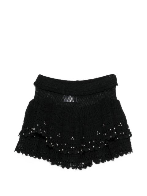 Isabel Marant mini beaded skirt