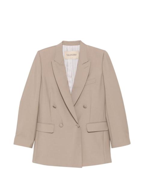 Valentino double-breasted peak-lapels jacket