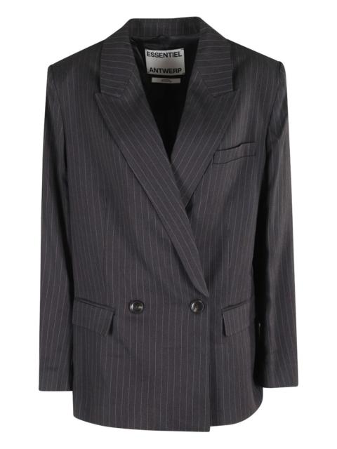 ESSENTIEL ANTWERP pinstripe double-breasted blazer