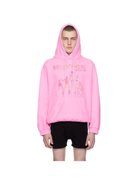 doublet Pink PZ Today Edition 'Device Girls' Hoodie