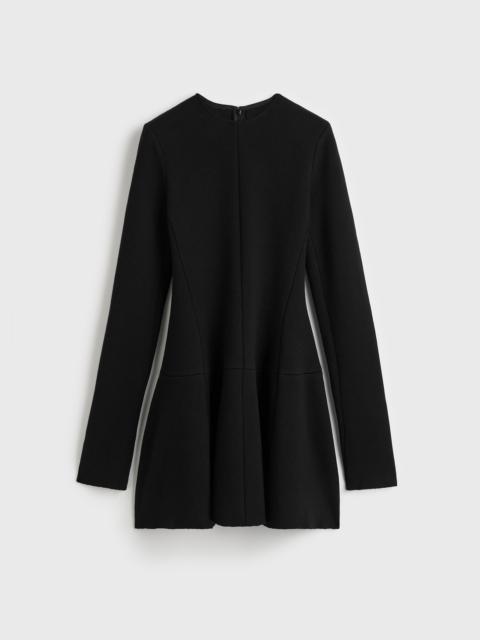 TOTEME Wool skater dress black