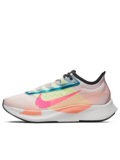 (WMNS) Nike Zoom Fly 3 Premium 'Barely Rose Pink Blast' CJ0404-600