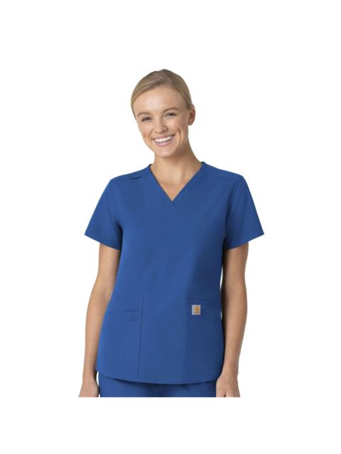 Carhartt Women's Force Essentials V-Neck Scrub Top