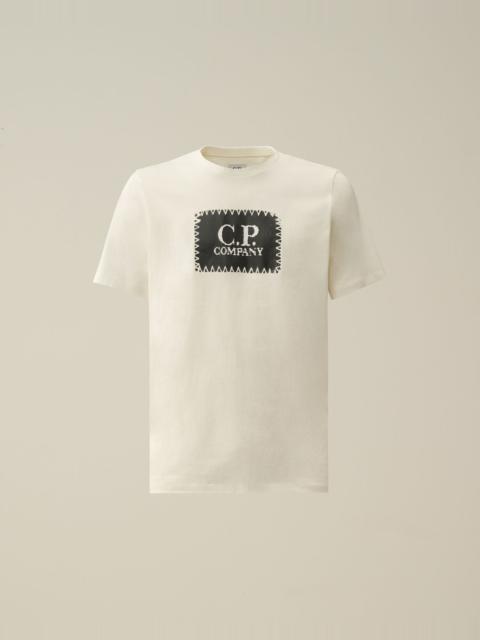C.P. Company 30/1 Jersey Label Style Logo T-shirt