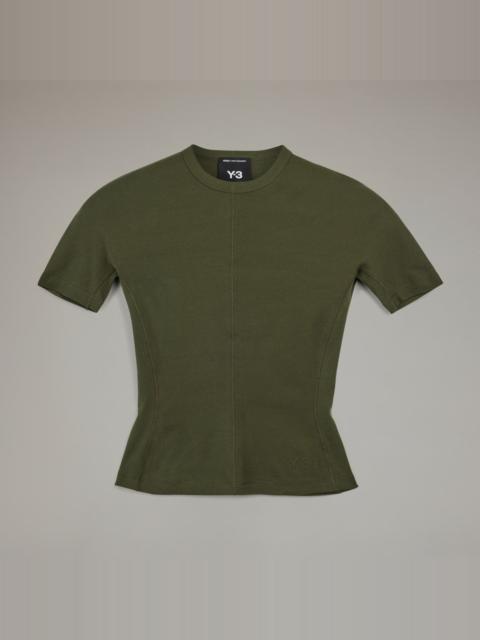 Y-3 Y-3 Fitted Short Sleeve Tee