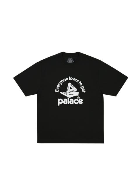 HAND OUT T-SHIRT BLACK