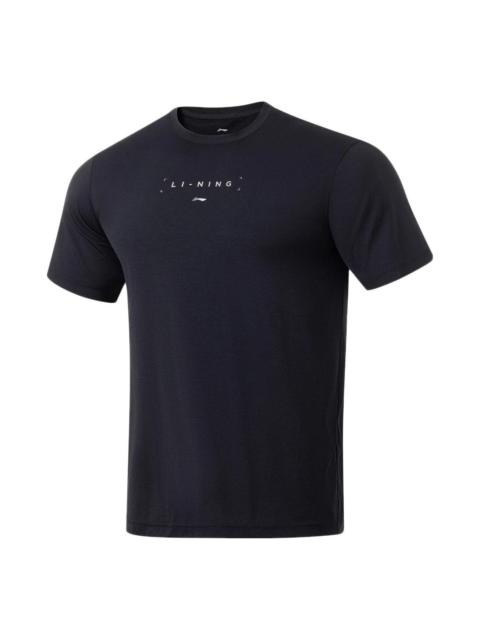 Li-Ning Lifestyle Sportswear Tee 'Black' ATST103-1