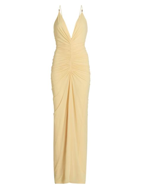 RONNY KOBO Women's Anya Ruched Maxi Dress - Banana