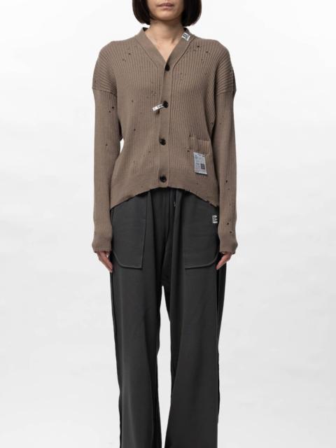 Maison MIHARAYASUHIRO Distressed Knit Cardigan