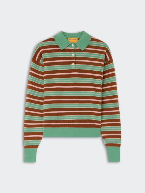 GUEST IN RESIDENCE Collegiate Stripe Polo
