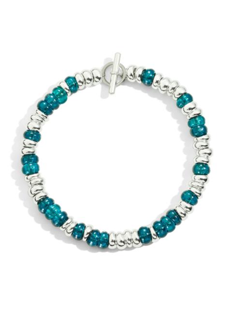 DoDo RONDELLE BRACELET IN SILVER & RECYCLED PLASTIC