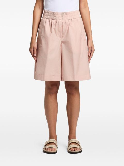 PESERICO elasticated cropped trousers