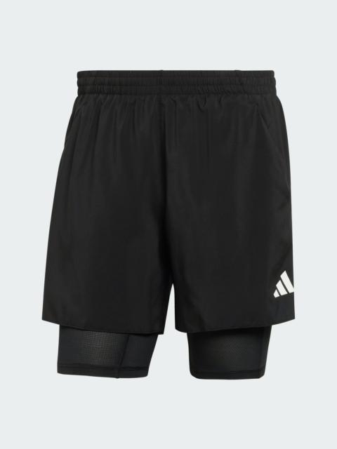 adidas ADI365 Running Iconic Formotion 5-Pocket 2in1 Short