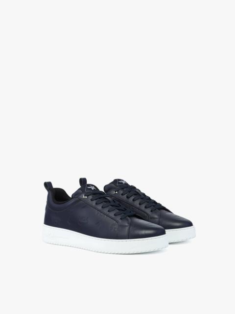 MCM Neo Terrain Sneakers in Monogram Leather