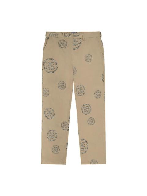 DENIM TEARS Denim Tears x Stussy SS Wreath Chino Pants 'Khaki' 316091
