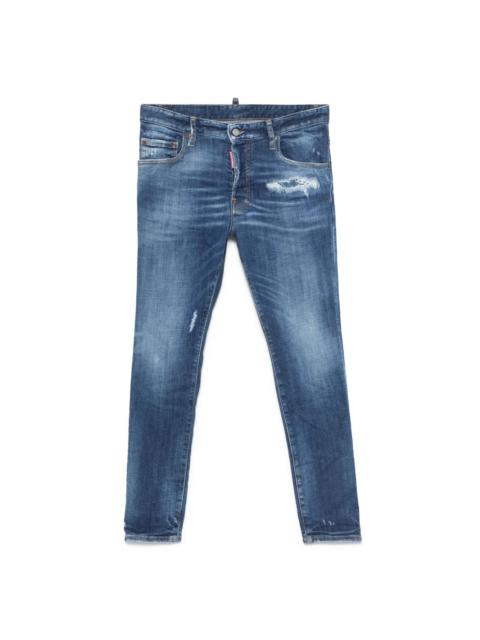 stretch-cotton jeans
