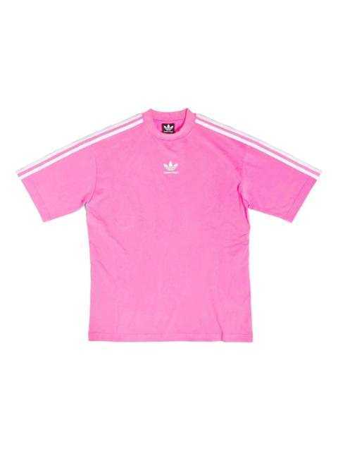 BALENCIAGA Balenciaga / Adidas T-shirt Medium Fit in Neon Pink