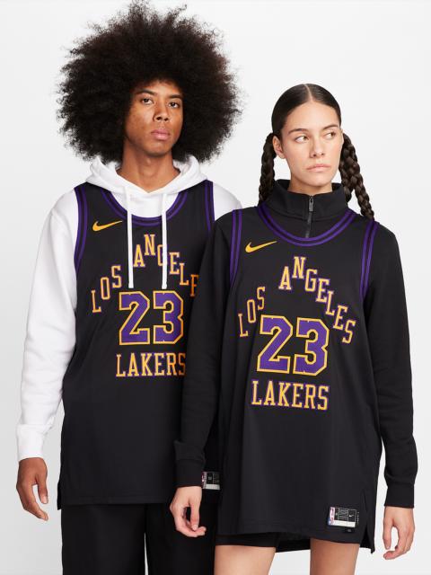 Nike Lebron James Los Angeles Lakers 2023/24 City Edition Nike Men's Dri-FIT ADV NBA Authentic Jersey
