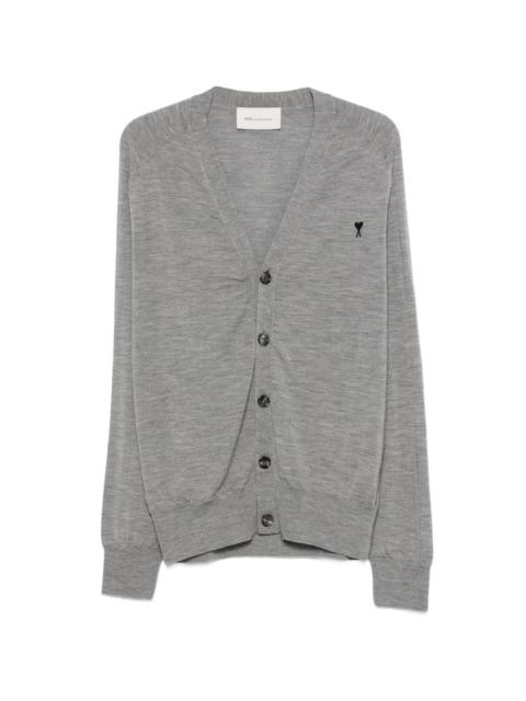 AMI Paris button v-neck cardigan