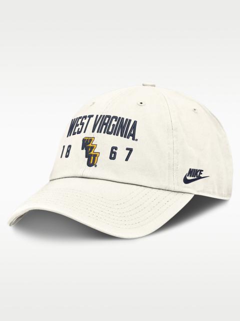 Nike West Virginia Natural Club Men's Nike College Adjustable Hat