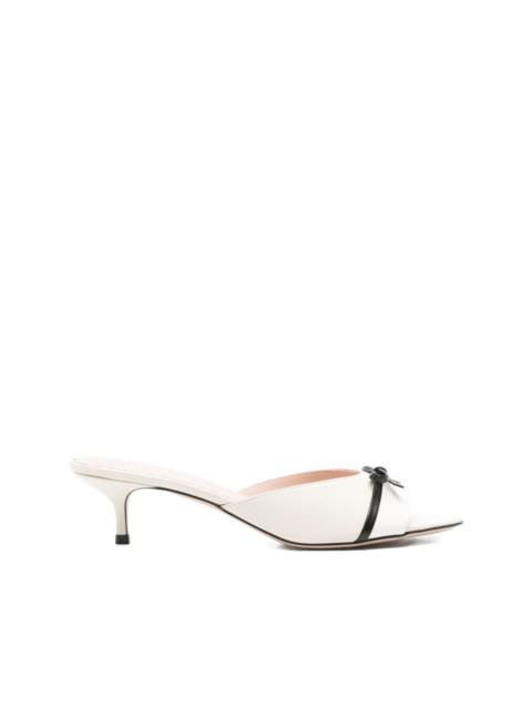 Valentino 40mm bow-detail kitten-heel sandals