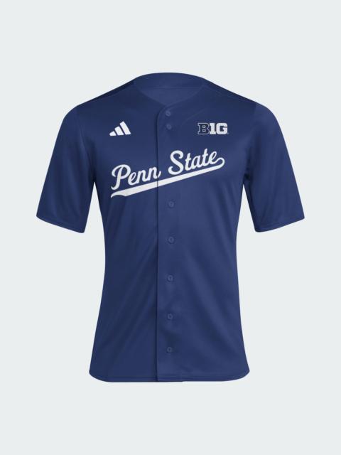 adidas Penn State Nittany Lions Full Button Jersey