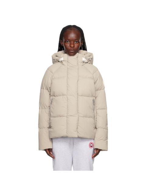 Canada Goose Taupe Junction Down Jacket