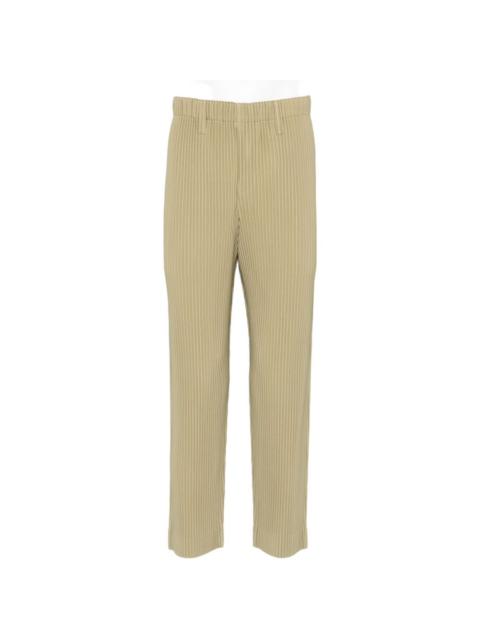 ISSEY MIYAKE pleated tapered trousers