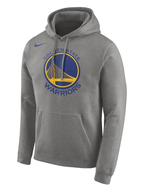 Nike x NBA Golden State Warriors logo-detail hoodie