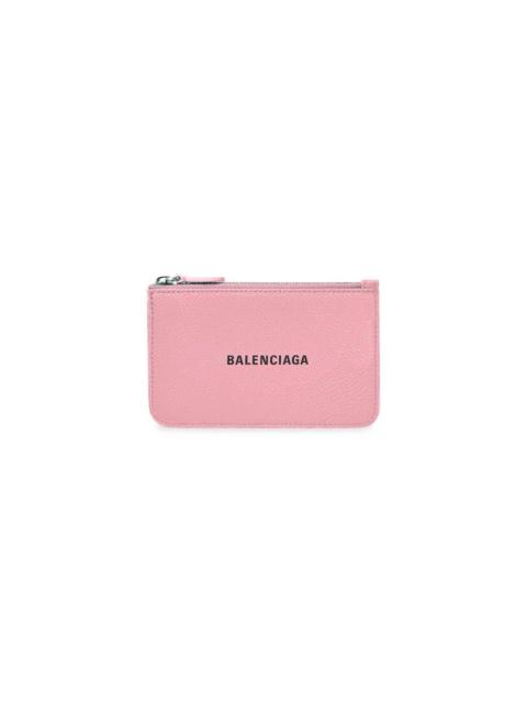 BALENCIAGA Women's Cash Large Long Coin And Card Holder in Pink
