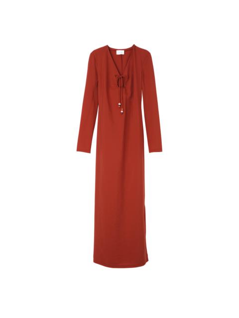 Longchamp Long dress Sienna - Crepe