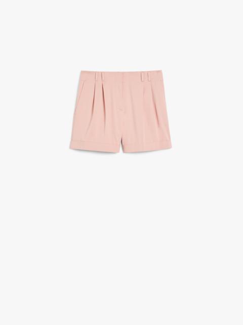 Max Mara BERGEN Cotton gabardine shorts