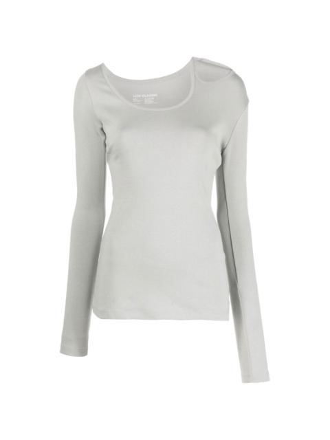 LOW CLASSIC cut-out detail T-shirt