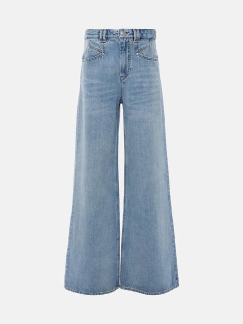 Isabel Marant Lemony wide-leg jeans