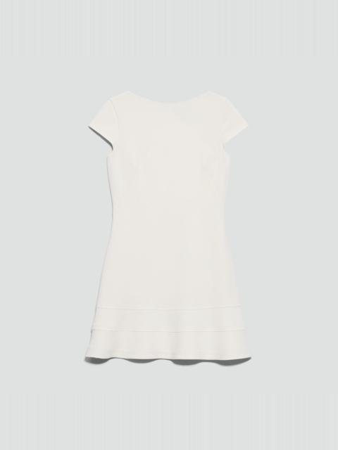 Theory Tiered Mini Dress in Admiral Crepe