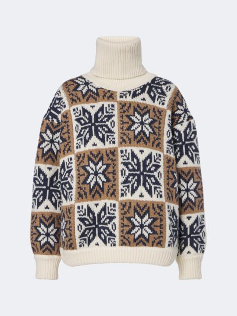 MAGDA BUTRYM Wool and cashmere turtleneck sweater